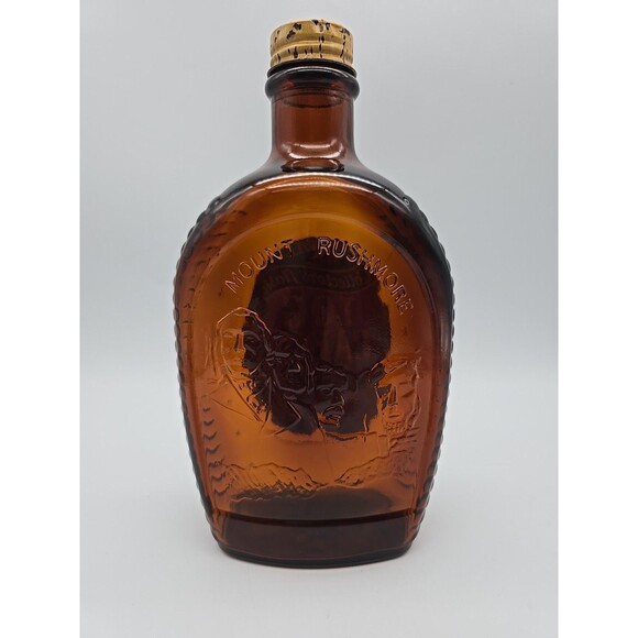 Vintage Log Cabin Special Collector's Flask Mount Rushmore - Picture 3 of 12